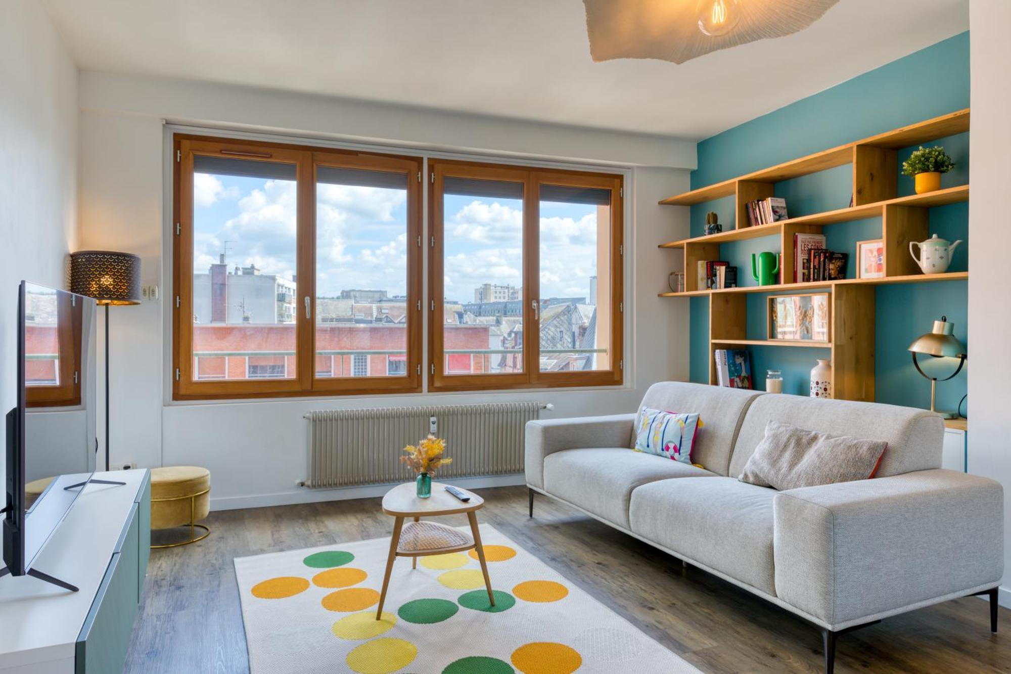 Juliette : *Logement Avec Balcon* Apartment Rouen Exterior photo